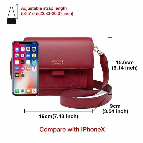 Strap Satchel Soft Pu Textured Handbags For Waterproof Crossbody Satchel - Picture 4 of 6